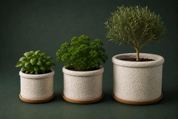 Assorted Planters ( pack of 3 ) Medium -  X Large Indoor