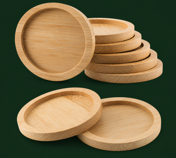 Bamboo Saucers - Small - Medium