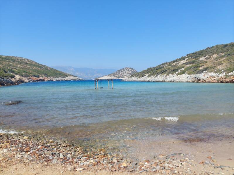 Livadaki beach, Samos