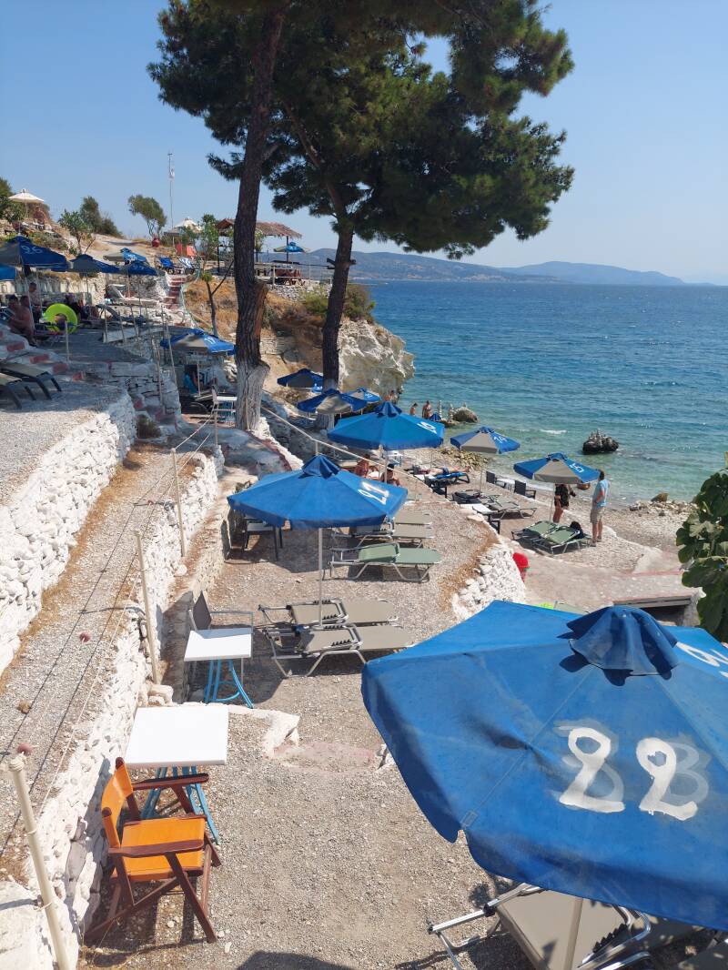 Pappa beach, Samos