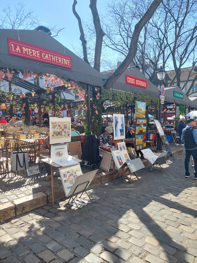 Place du Tertre, Parijs