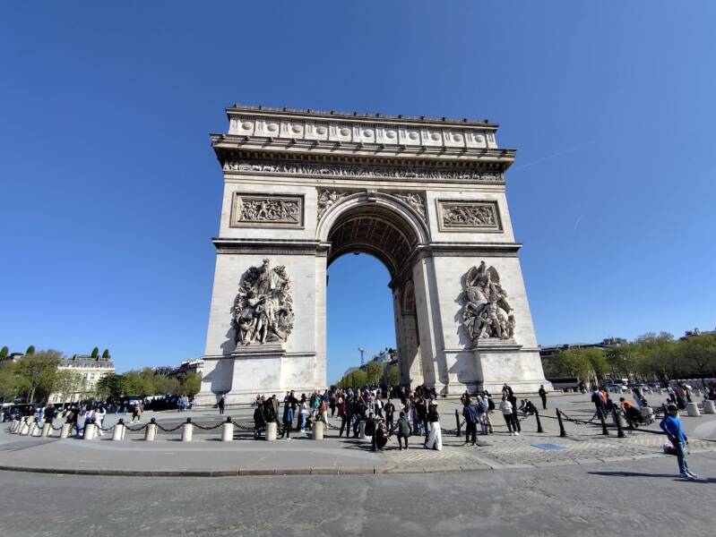 Arc de Triomphe, Parijs