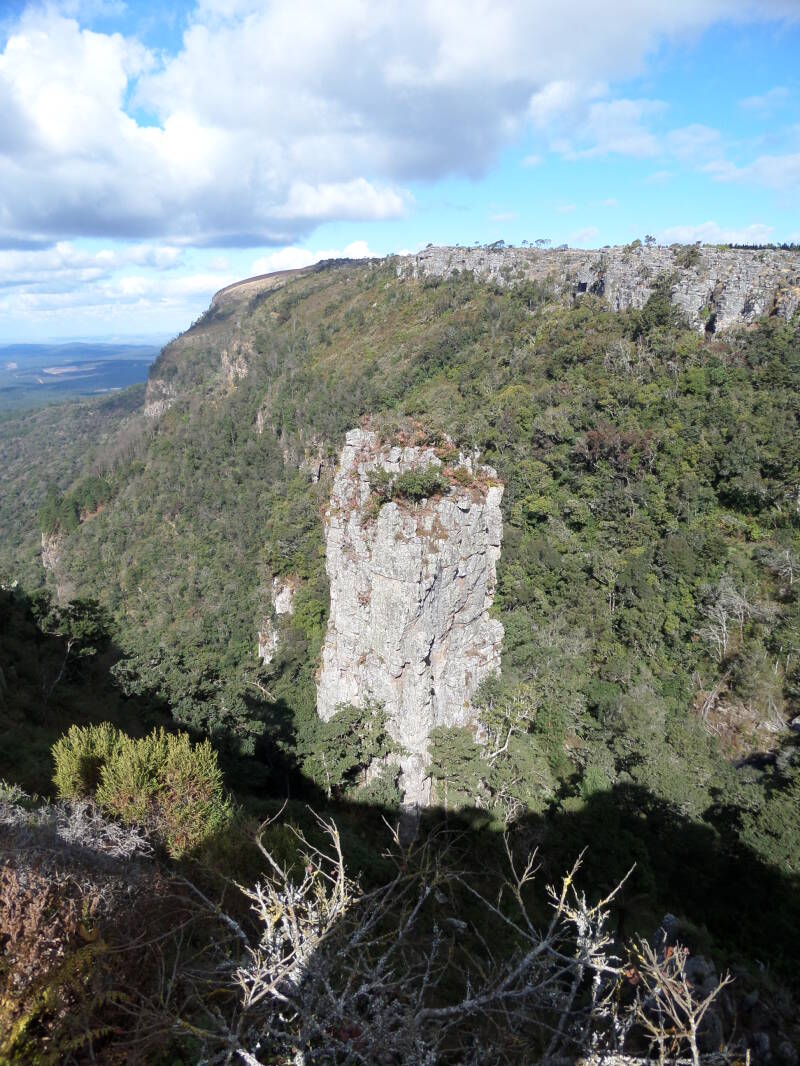 The Pinnacle Rock, panoramaroute, Zuid-Afrika
