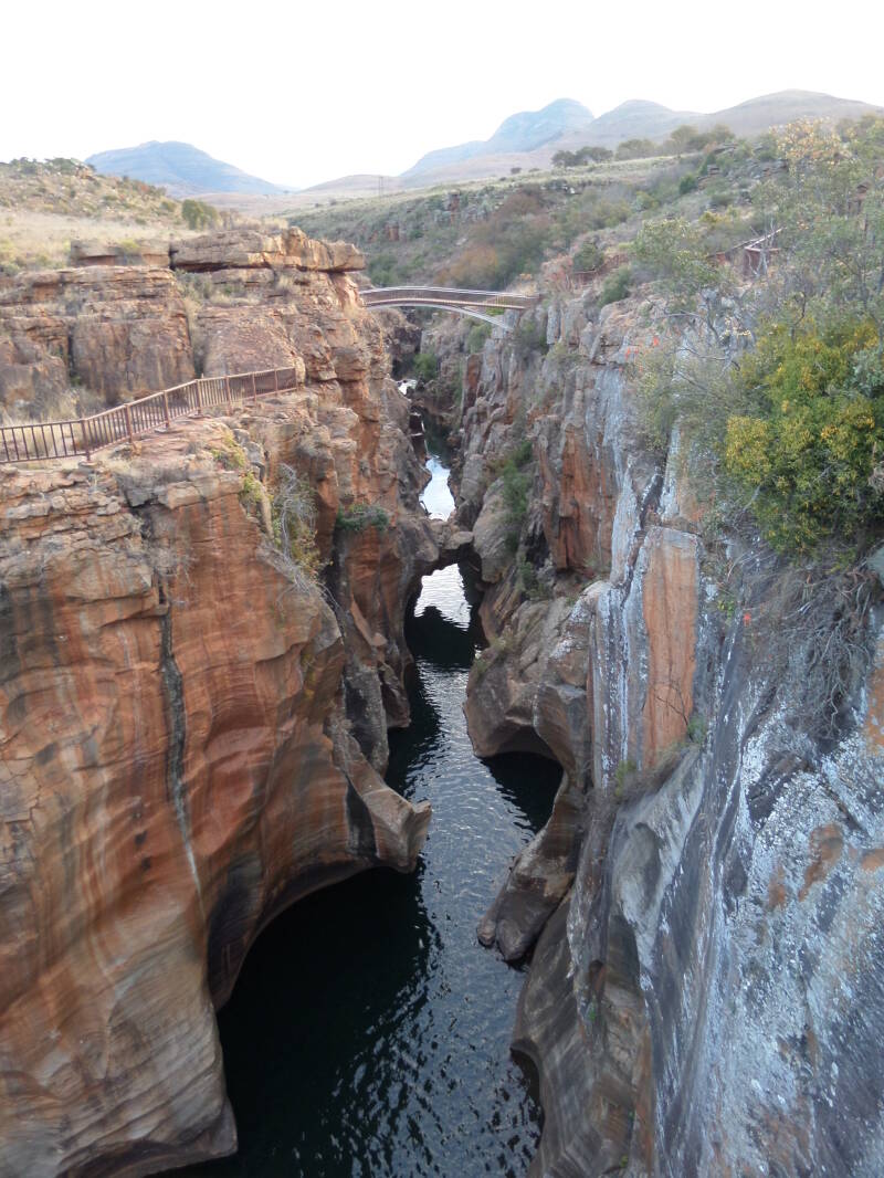 Bourke's luck potholes, panoramaroute, zuid-afrika