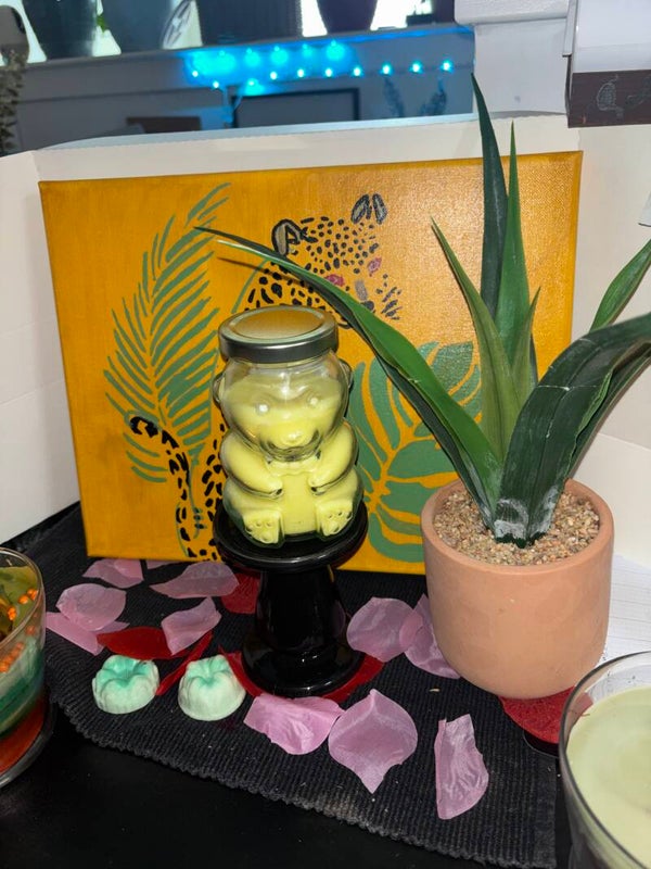 TEDDY BEAR 10-OZ CANDLE