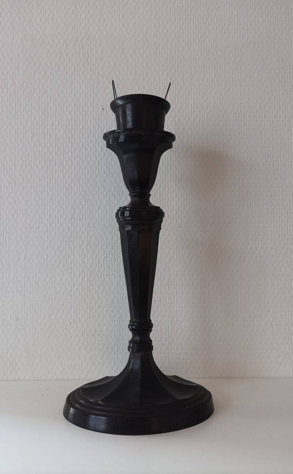 Vintage lampvoet zwart