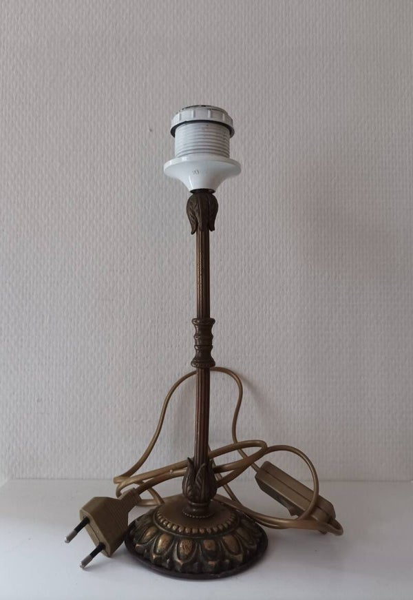 Koperen lampvoet