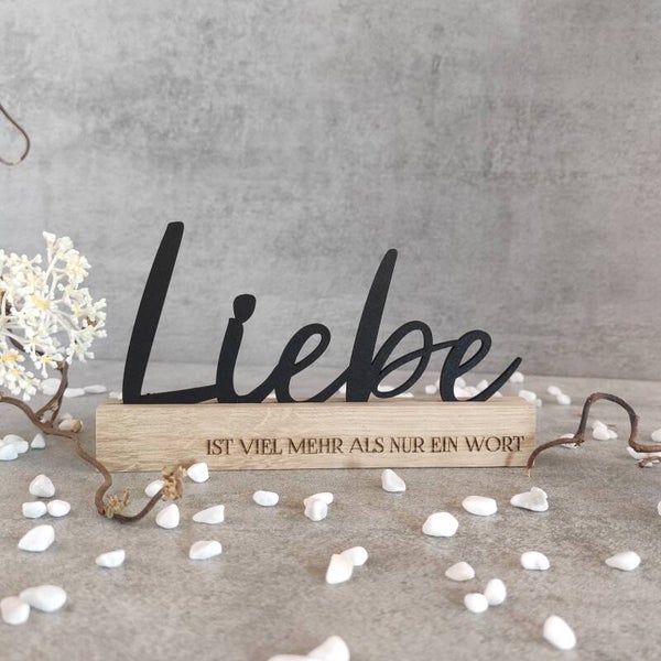 Liebe - Aufsteller