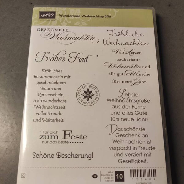 wunderbare Weihnachtsgrüsse