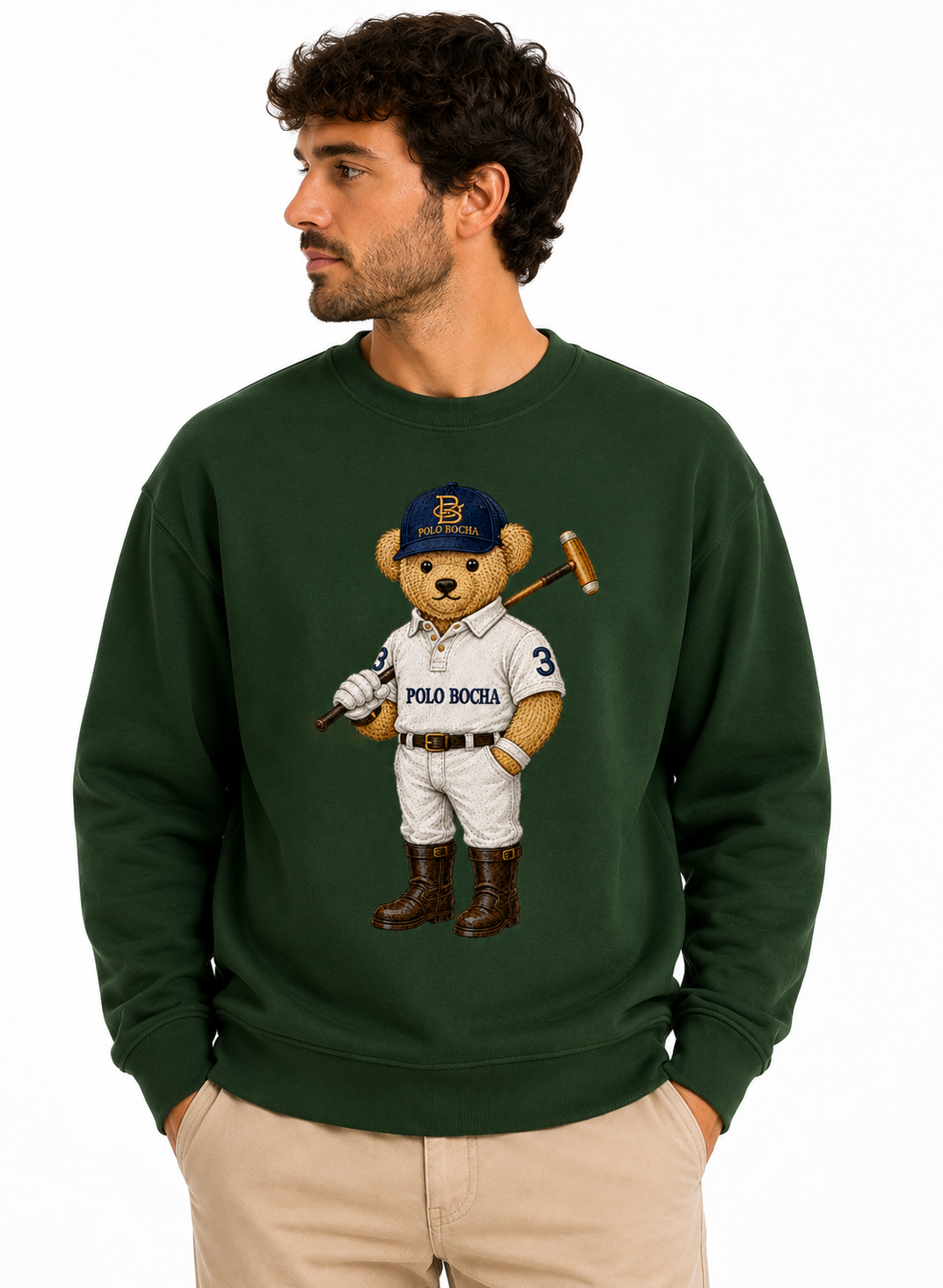 SUDADERA UNISEX HOODBEAR510BG