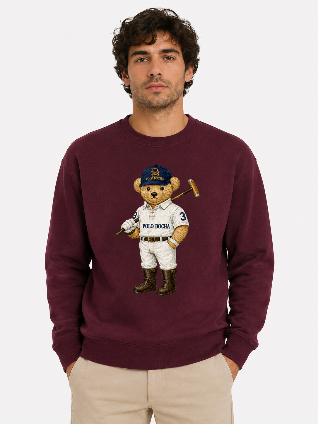 SUDADERA UNISEX HOODBEAR510BU