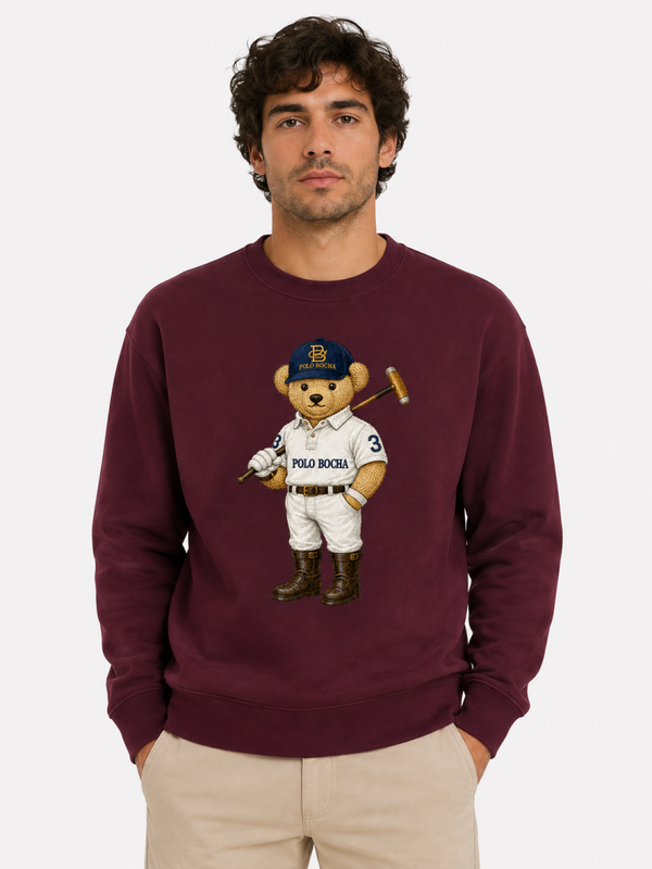 SUDADERA UNISEX HOODBEAR510BU