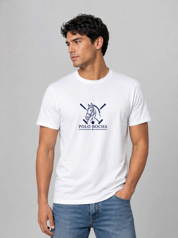 CAMISETA BLANCA CABALLERO ORIGINAL