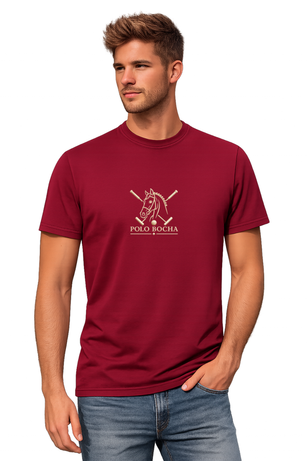 CAMISETA BURDEOS CABALLERO ORIGINAL