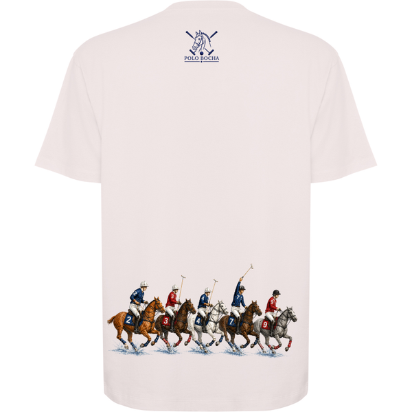 CAMISETA CABALLERO OVERSIZE WH VINTAGE POLO TEAM