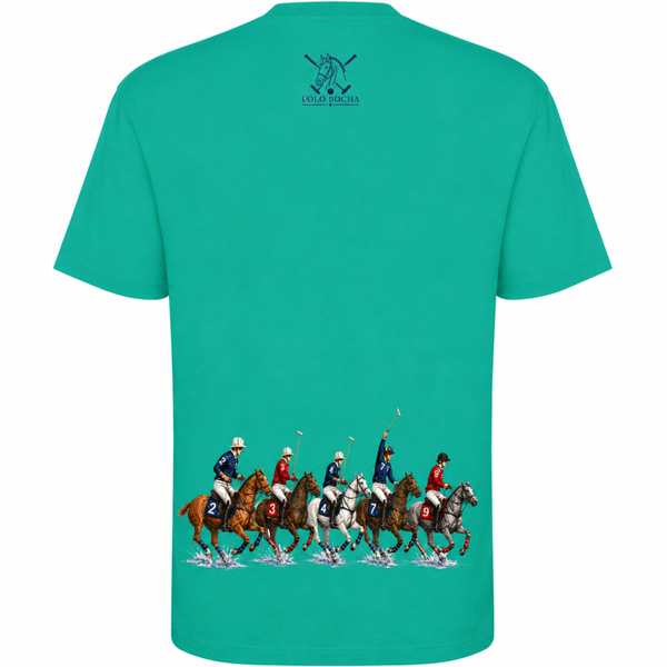 CAMISETA CABALLERO OVERSIZE JADE POLO TEAM