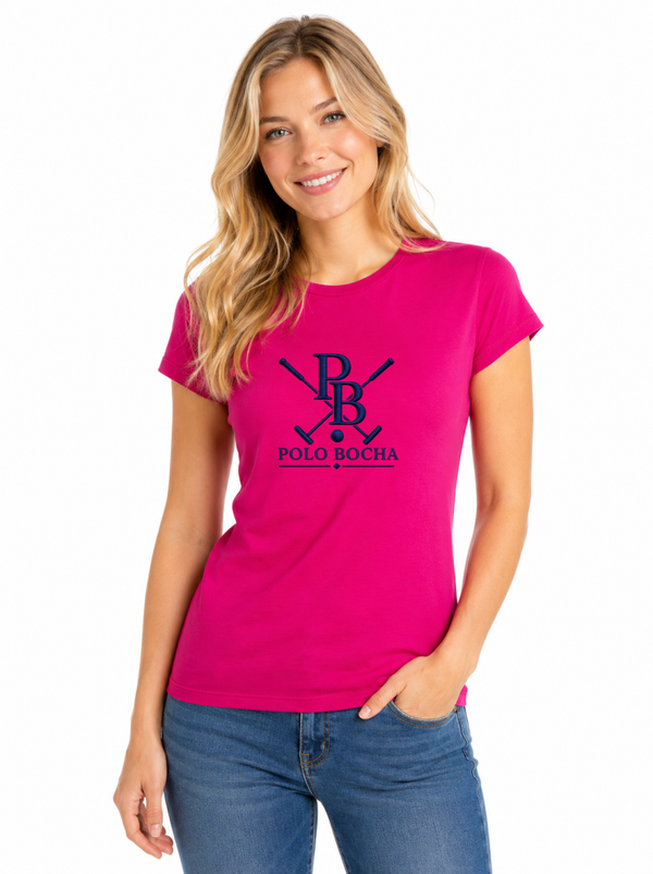 CAMISETA FUCSIA SEÑORA PXB