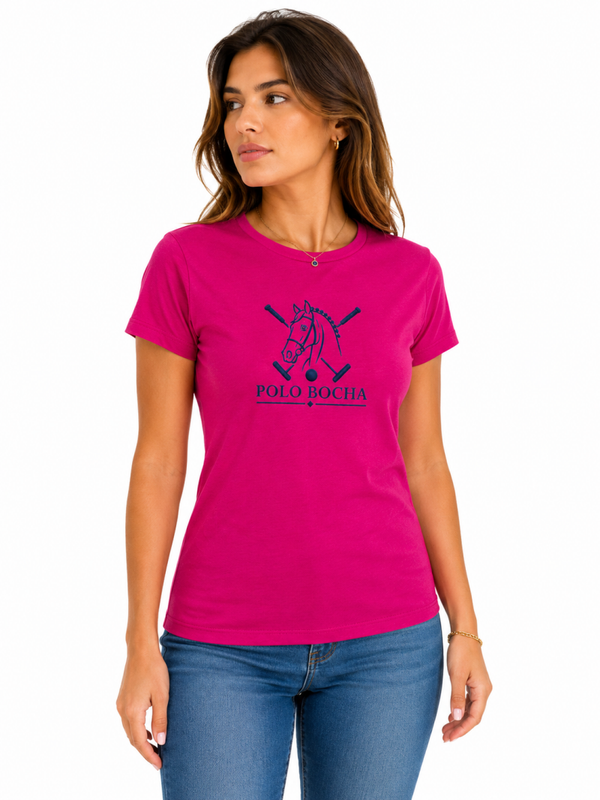 CAMISETA FUCSIA SEÑORA ORIGINAL
