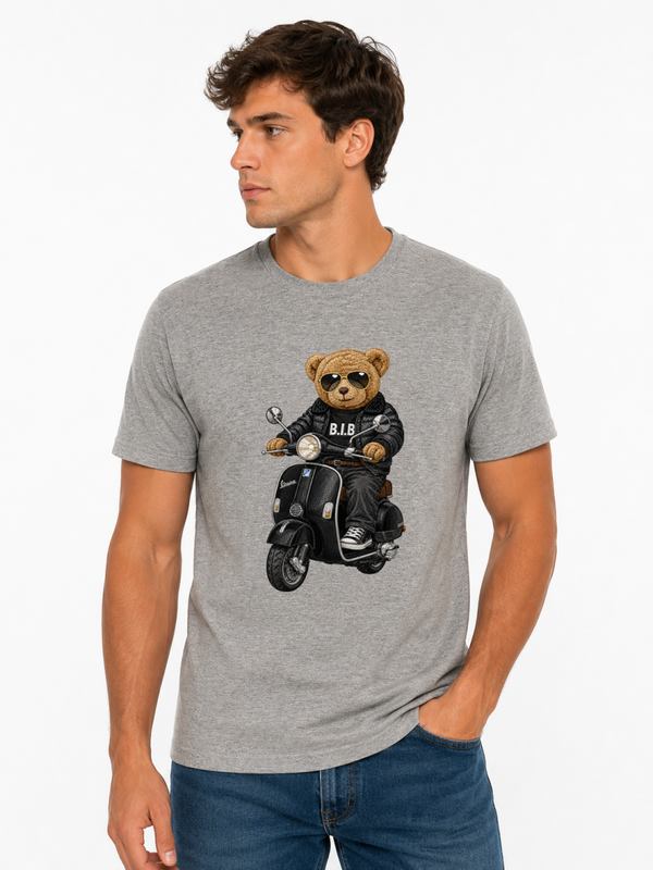 CAMISETA GRISM CABALLERO BEAR