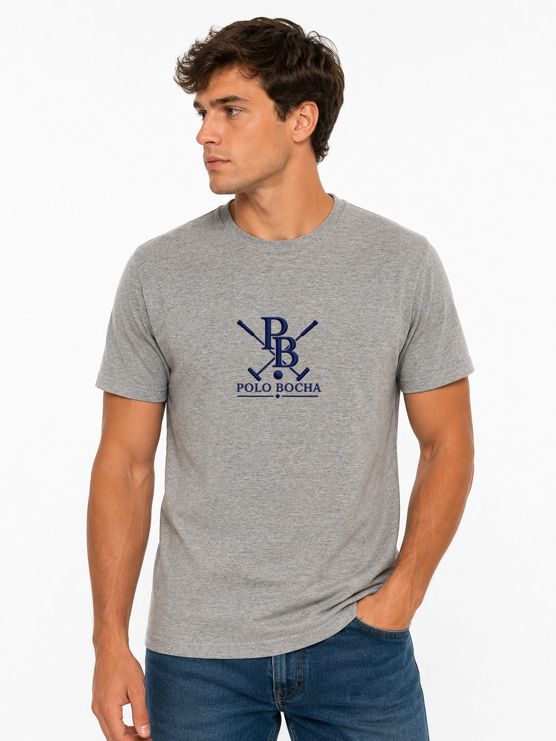CAMISETA GRISM CABALLERO PXB