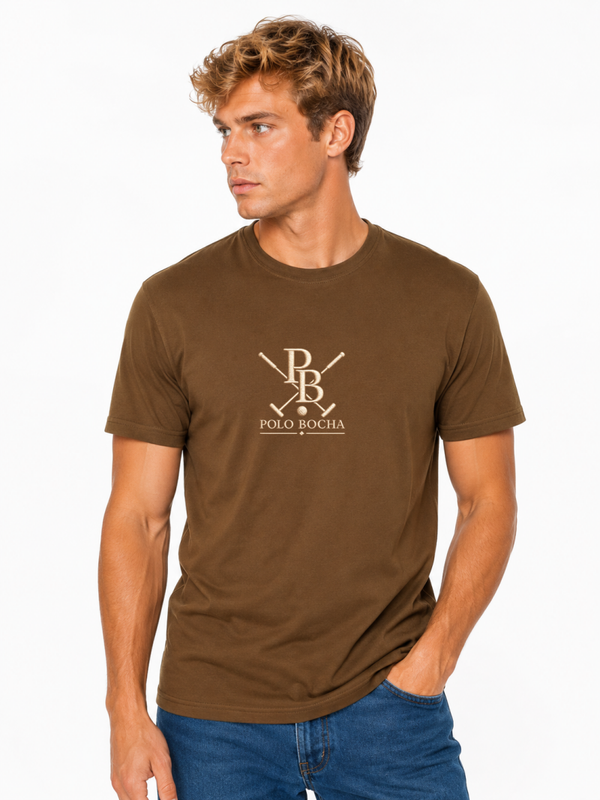 CAMISETA KHAKI CABALLERO PXB