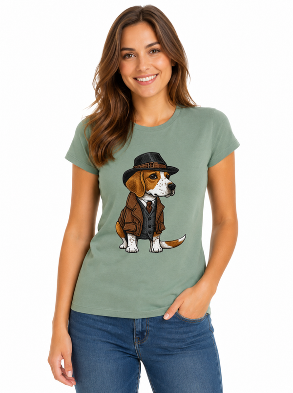 CAMISETA PVDOG SEÑORA BEAGLE