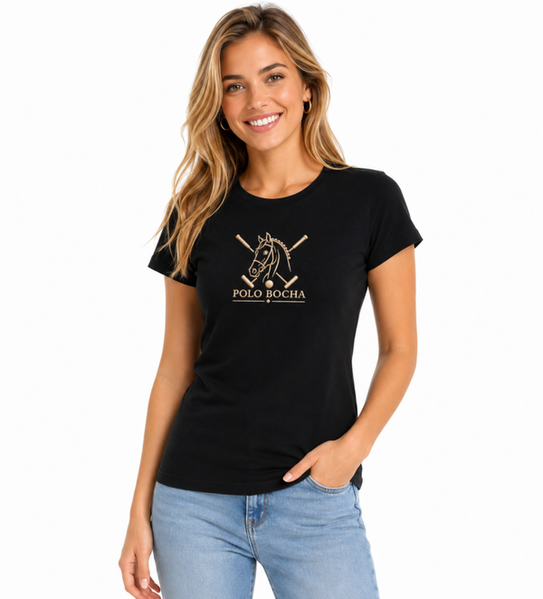 CAMISETA NEGRA SEÑORA ORIGINAL
