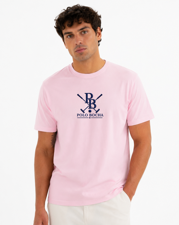 CAMISETA ROSA CABALLERO PXB