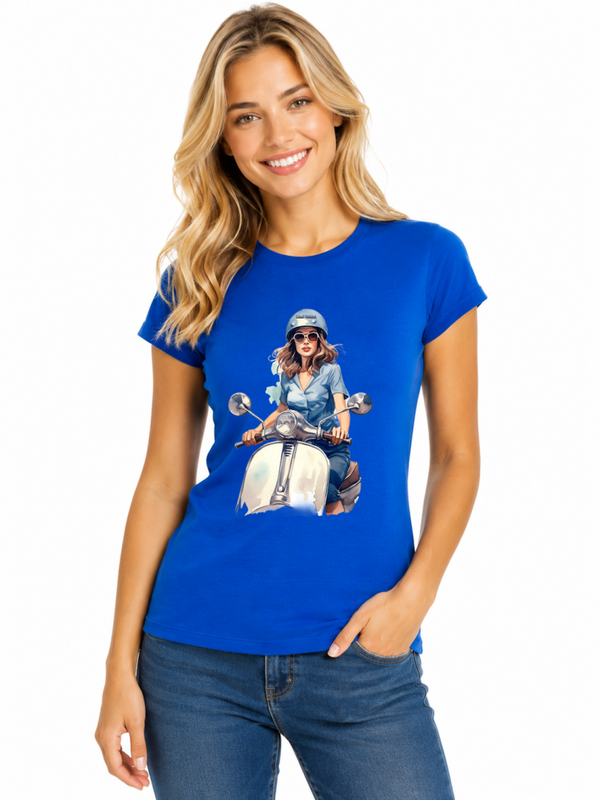 CAMISETA ROYAL SEÑORA SCOOTER GIRL