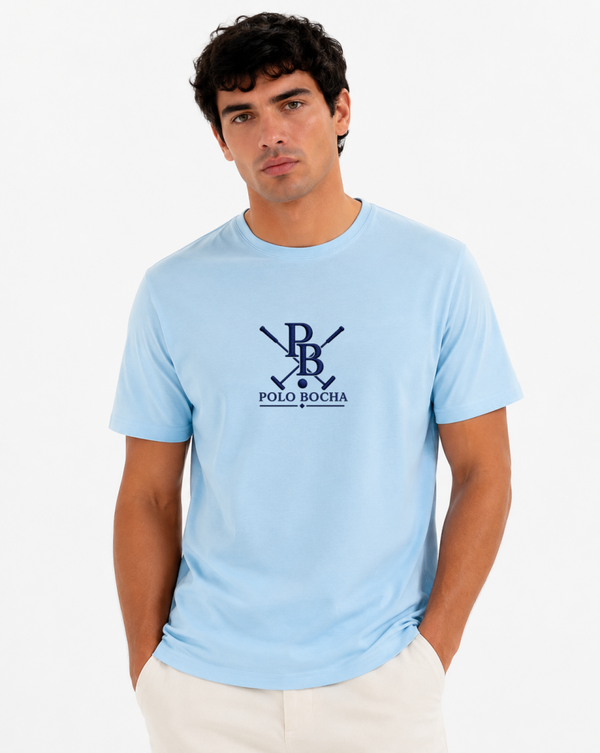 CAMISETA CELESTE CABALLERO PXB
