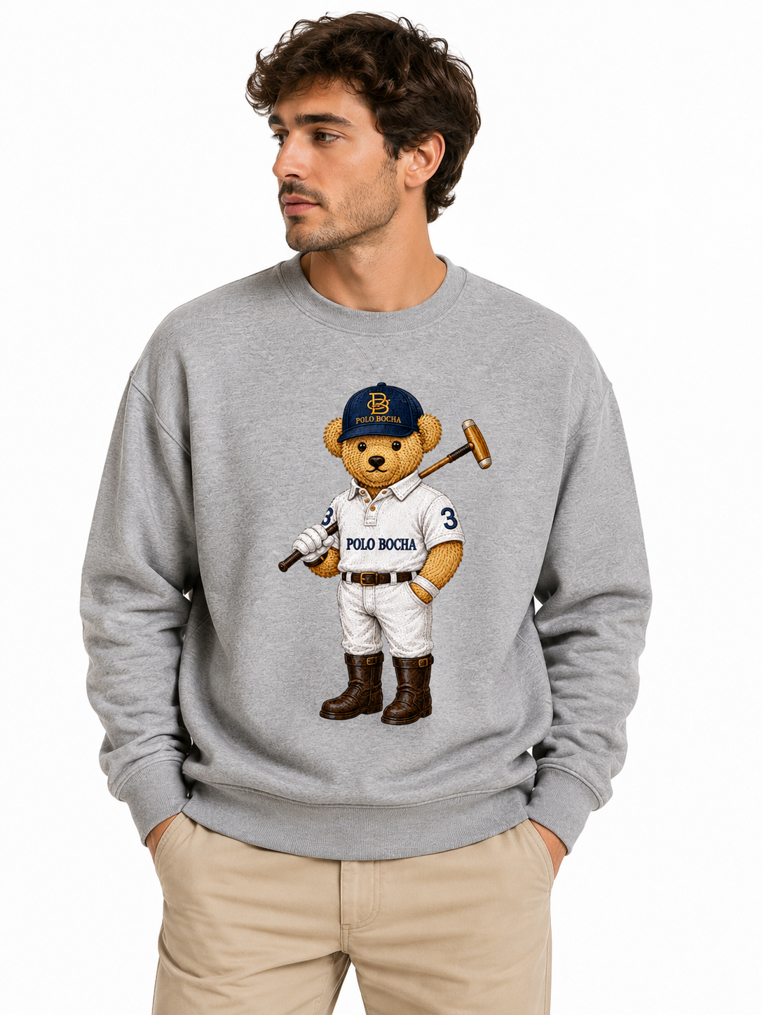 SUDADERA UNISEX HOODBEAR510GM
