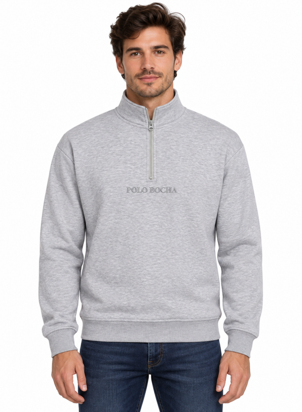 HALF ZIP SWEATSHIRT UNISEX HALFZIP110AS