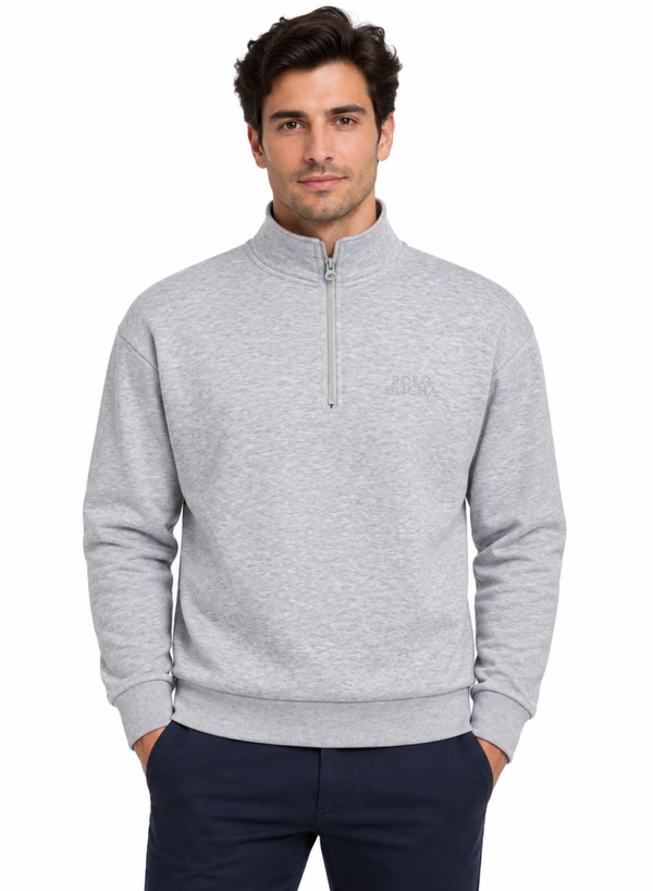 HALF ZIP SWEATSHIRT UNISEX HALFZIP130AS