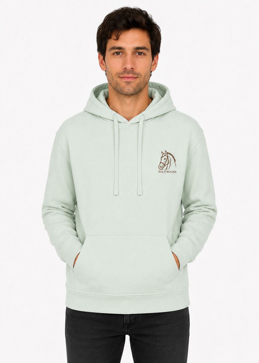 SUDADERA CAPUCHA UNISEX HOOD210ICEB