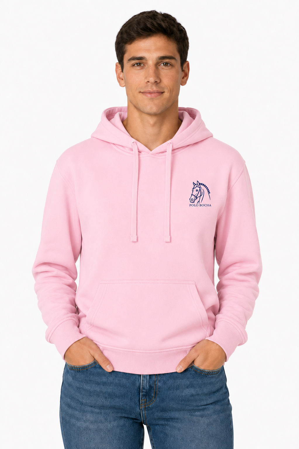 SUDADERA CAPUCHA UNISEX HOOD210MAUVEL