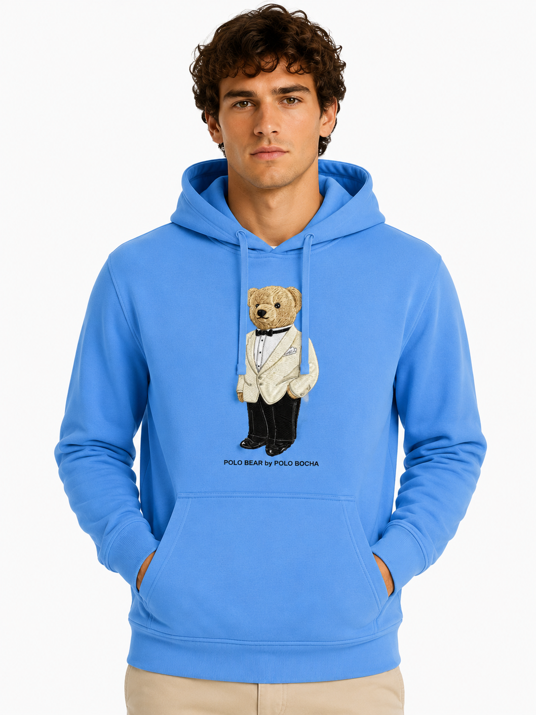 SUDADERA CAPUCHA UNISEX KNG230AZZ