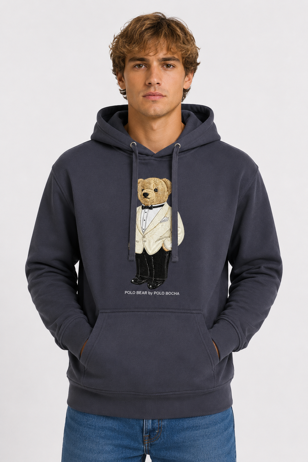 SUDADERA CAPUCHA UNISEX KNG230DENN