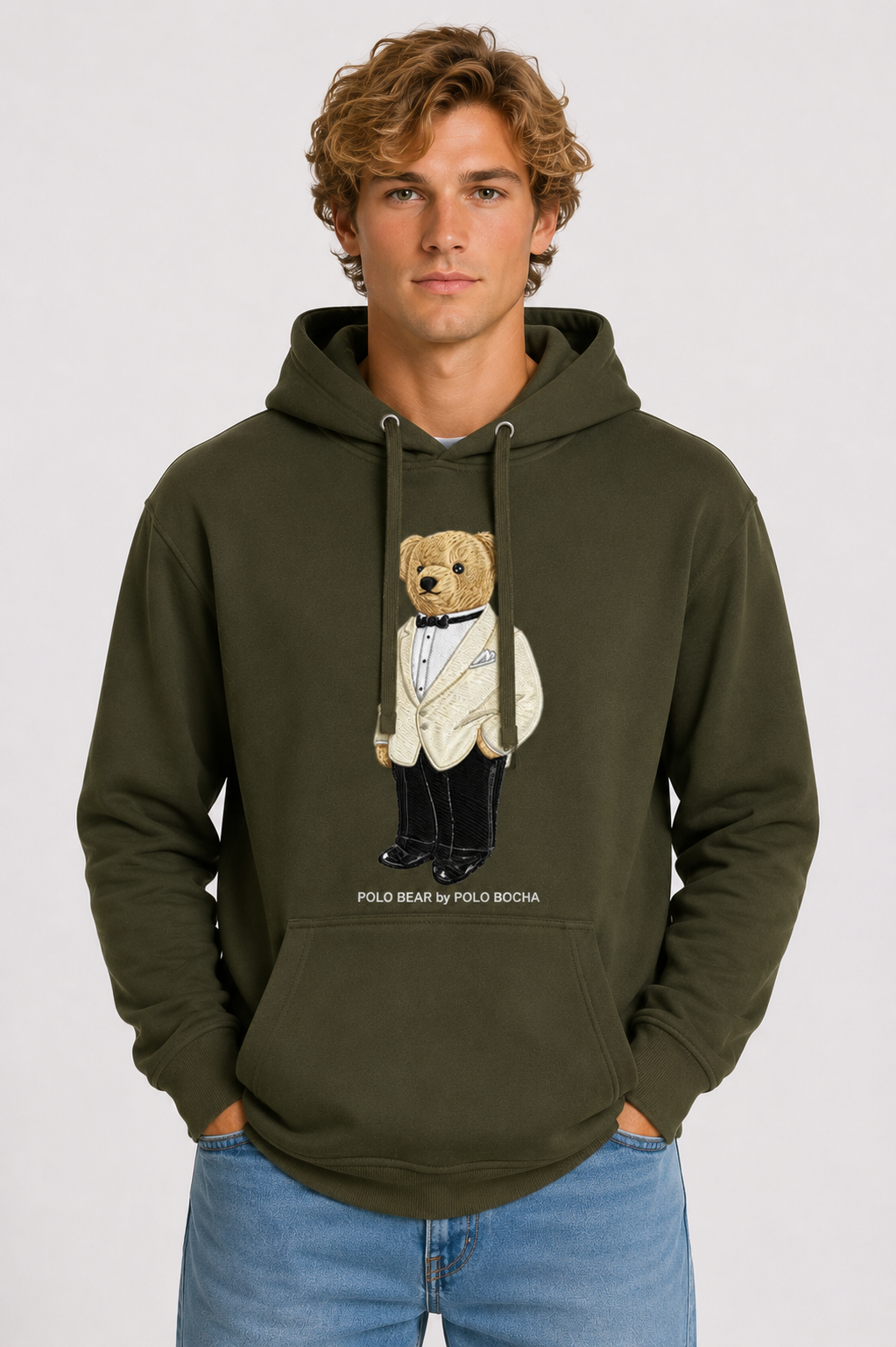 SUDADERA CAPUCHA UNISEX KNG230FG