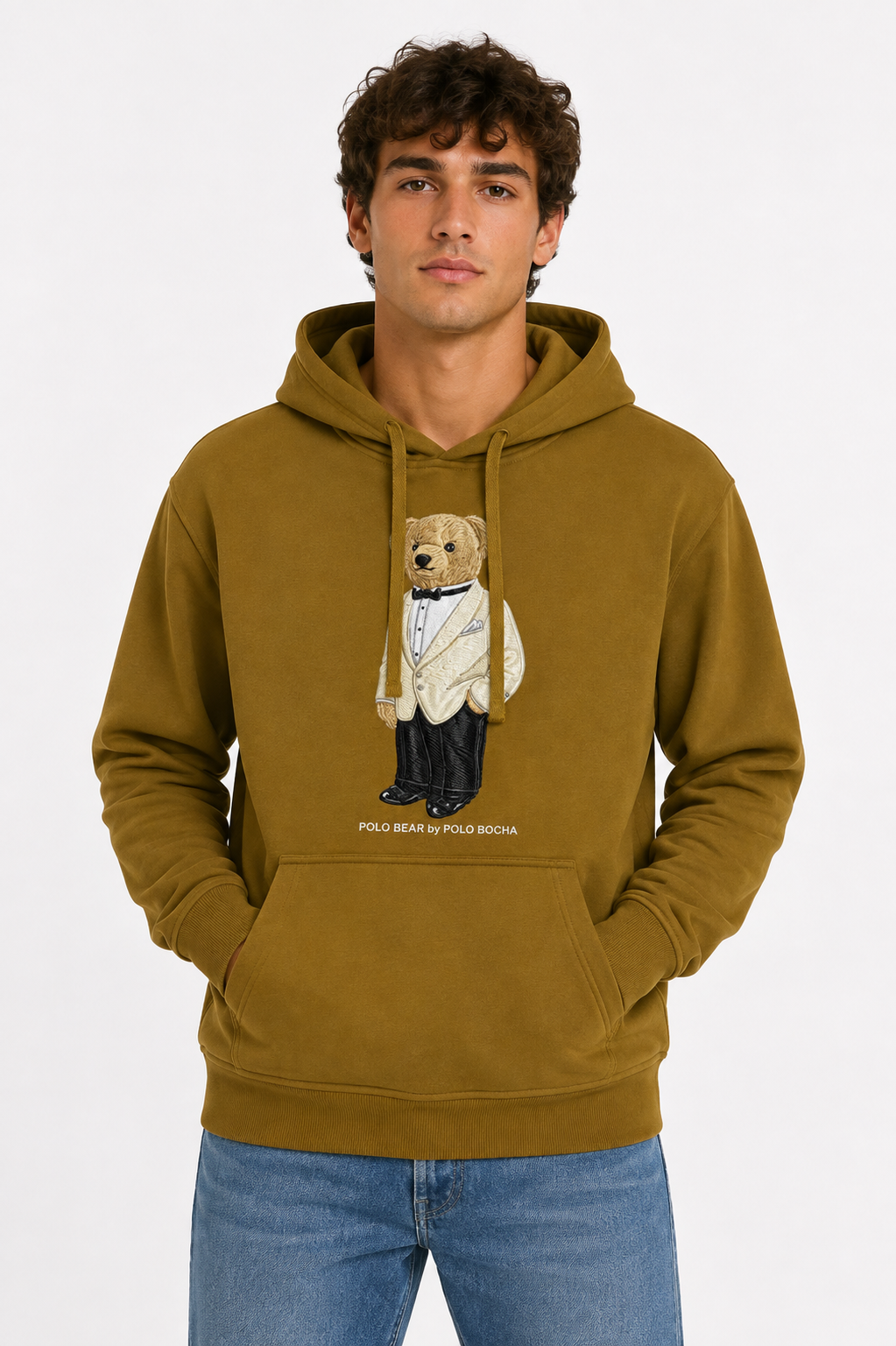 SUDADERA CAPUCHA UNISEX KNG230MOSS