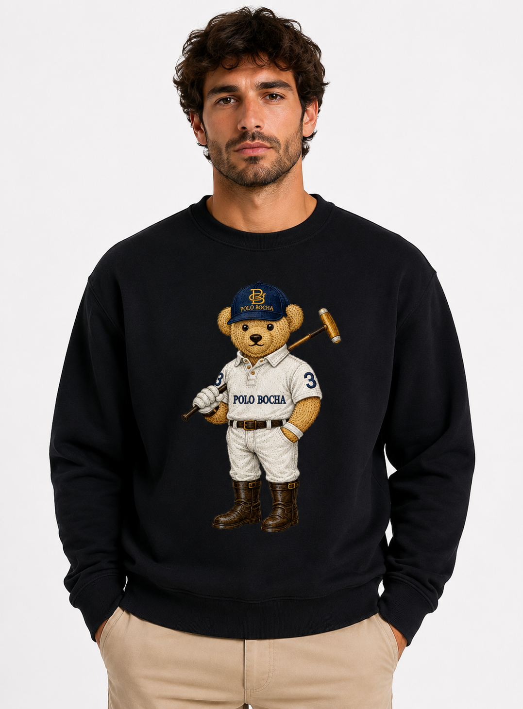 SUDADERA UNISEX HOODBEAR510NY