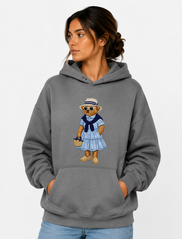 SUDADERA OVERSIZE MUJER GMPB BEACH BEAR