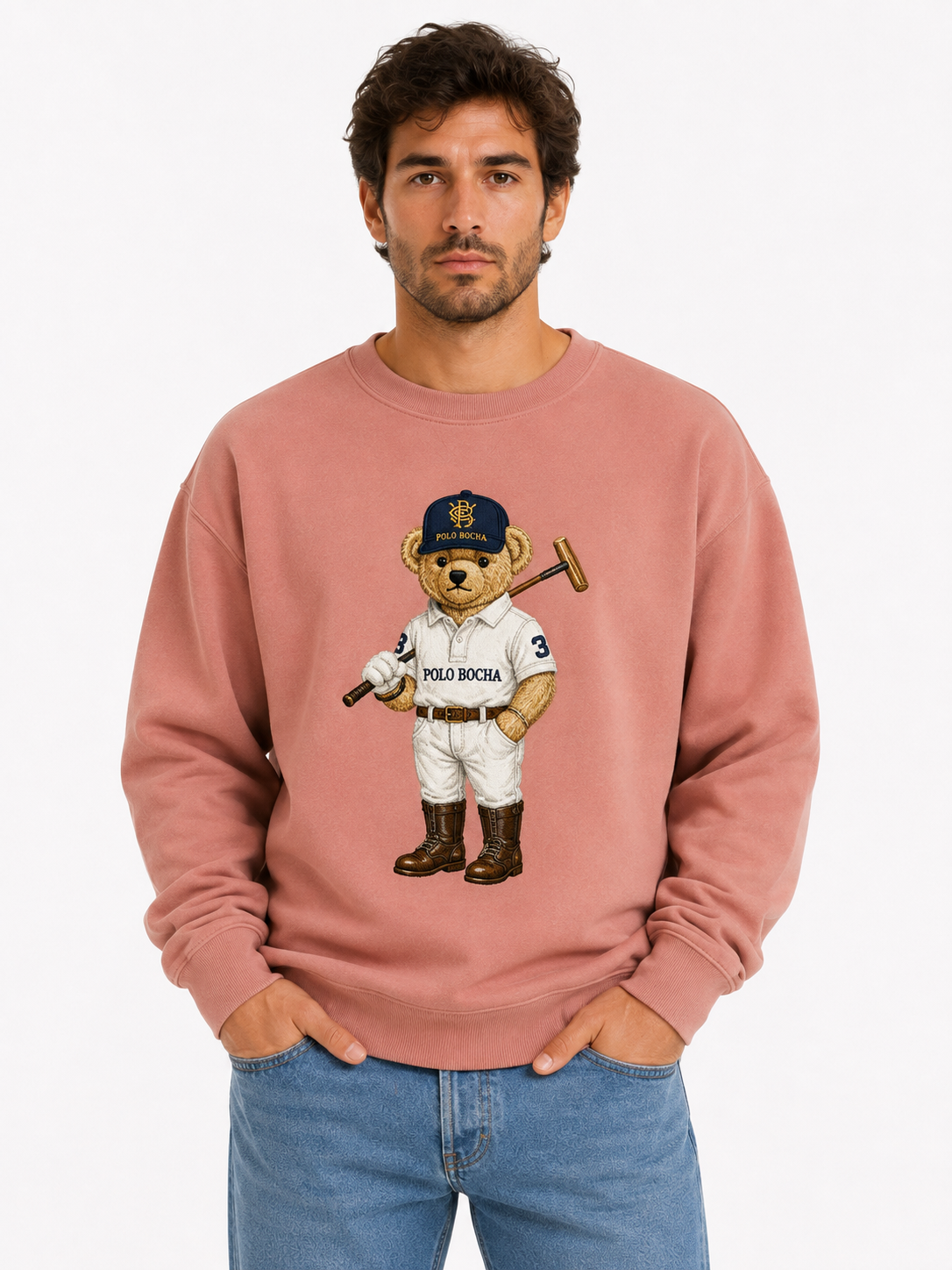 SUDADERA UNISEX HOODBEAR510PV