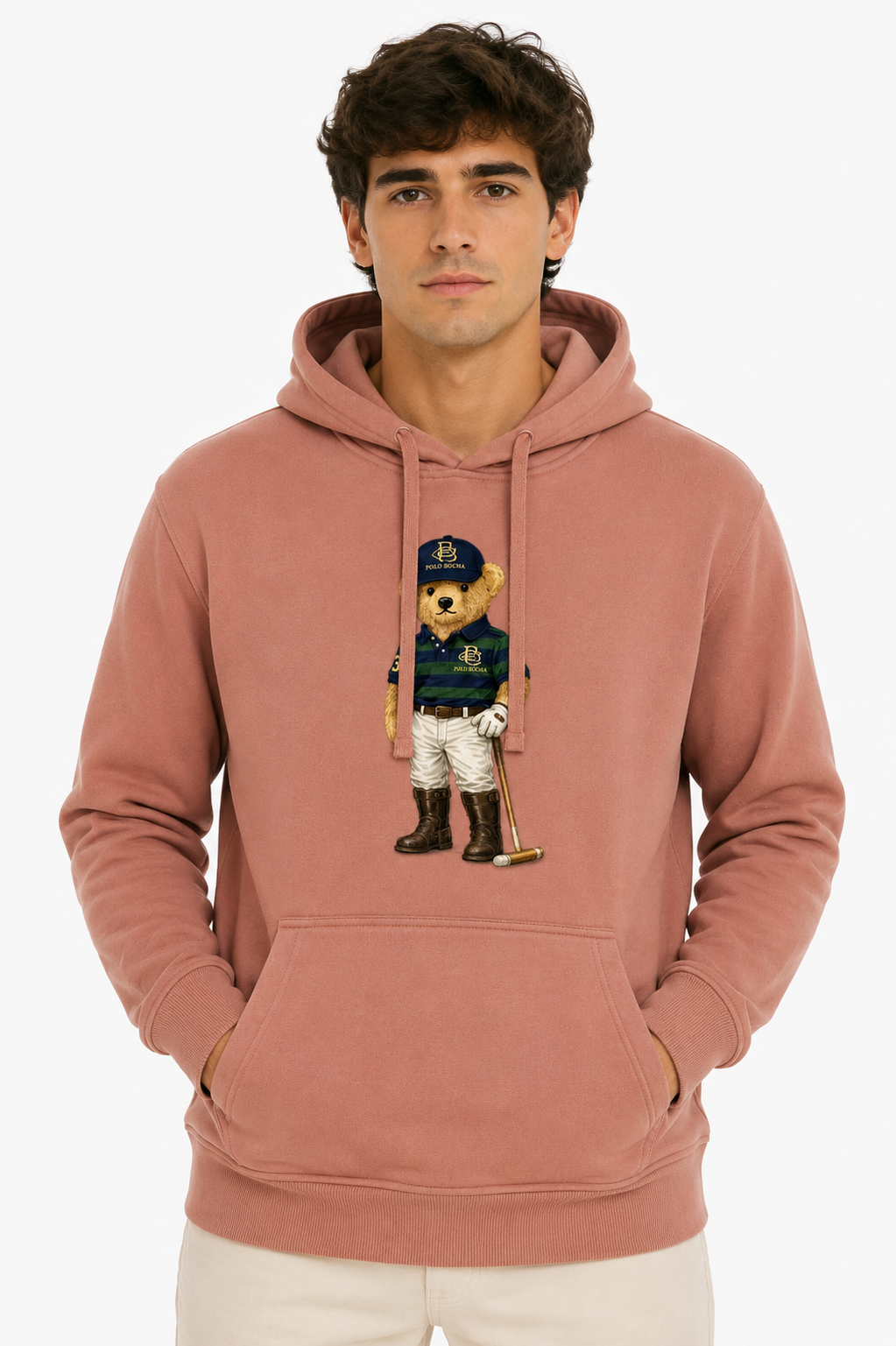 SUDADERA CAPUCHA UNISEX KNG222PV