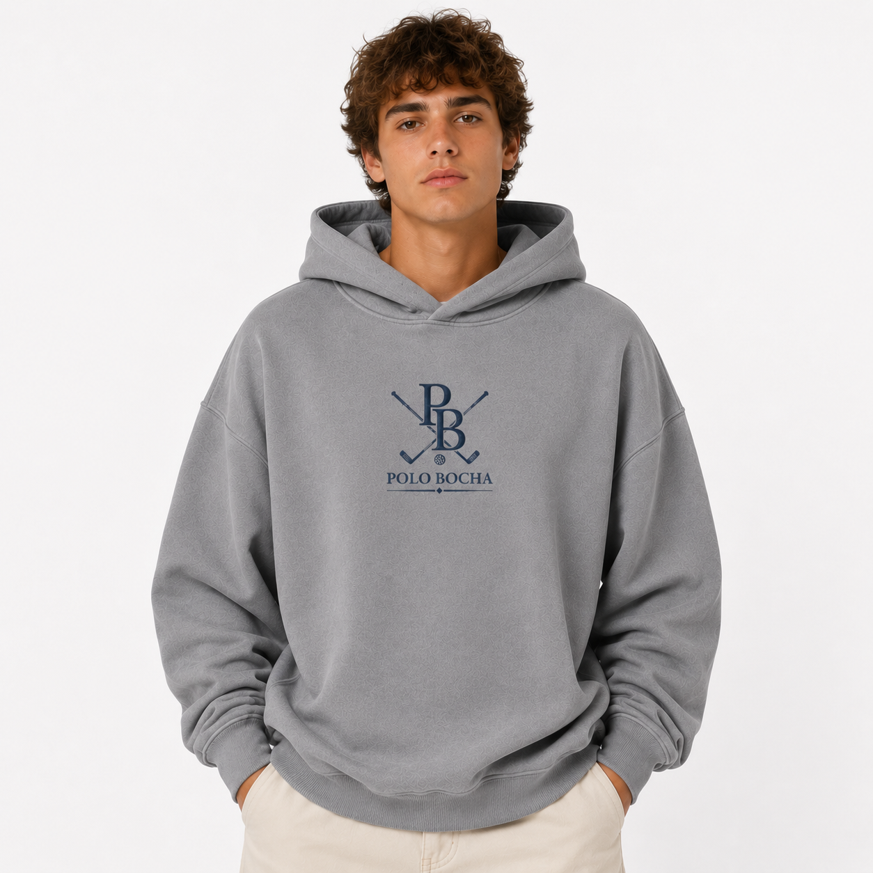SUDADERA OVERSIZE UNISEX GMPB HORSE STICKS