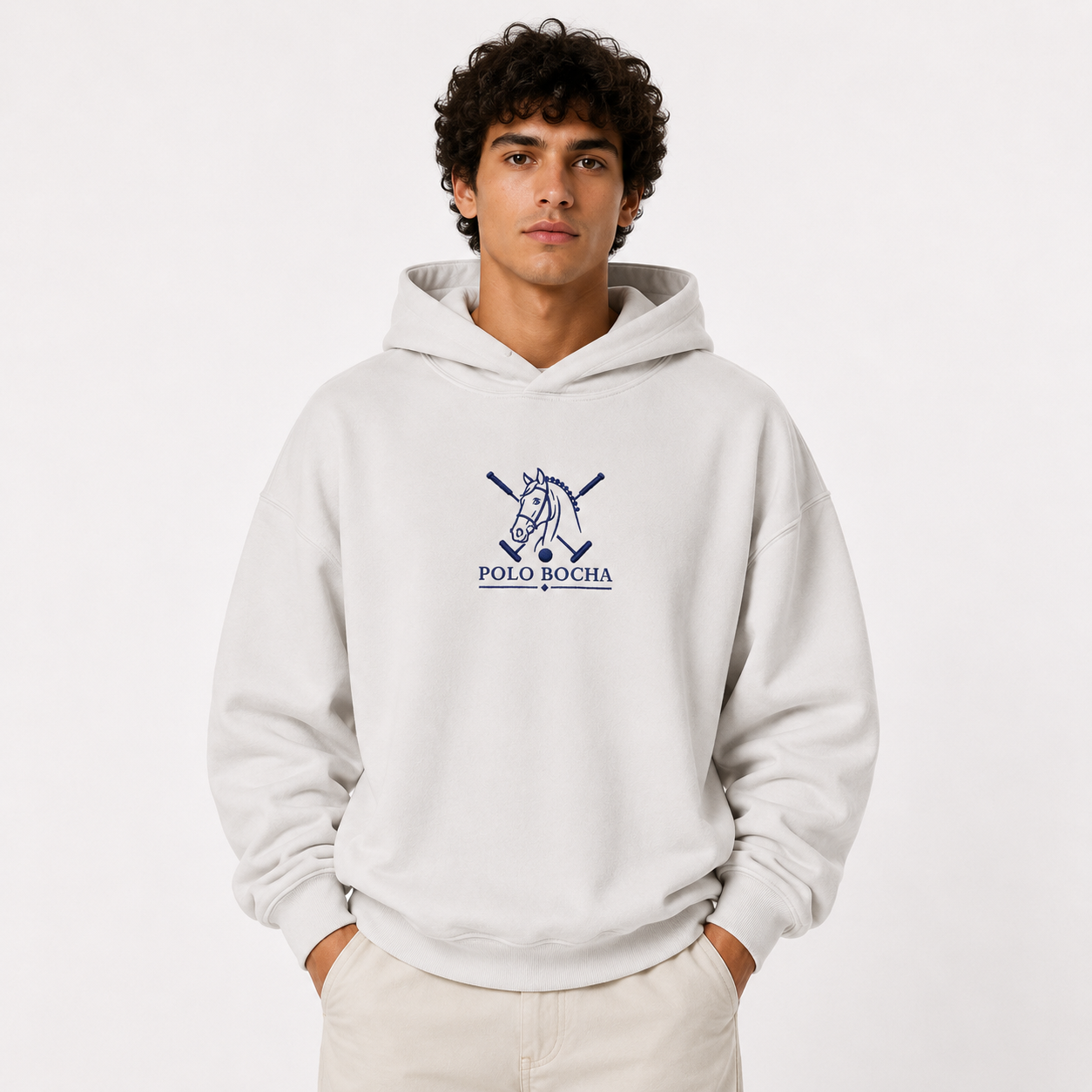 SUDADERA OVERSIZE UNISEX VINTAGE HORSE STICKS