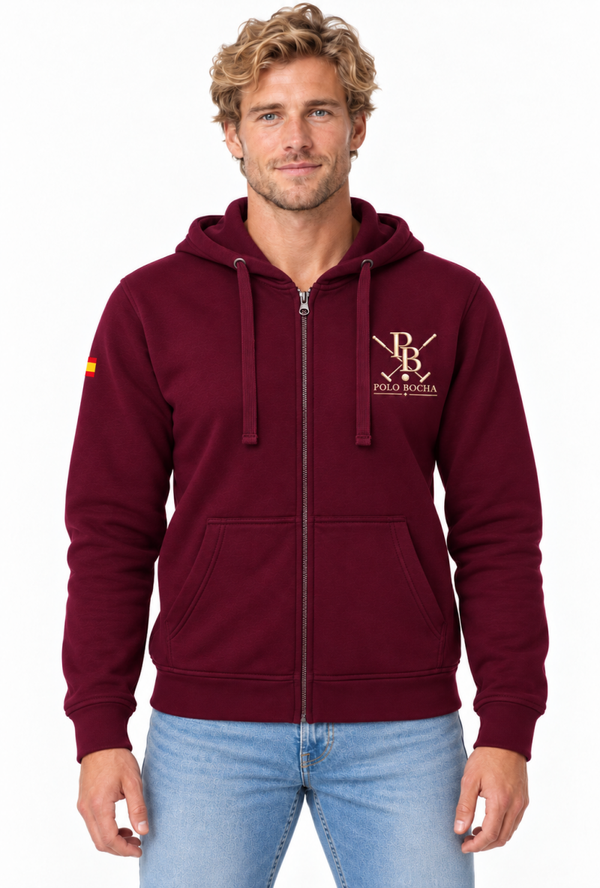 SUDADERA BU CREMALLERA UNISEX SUDUSXAS140