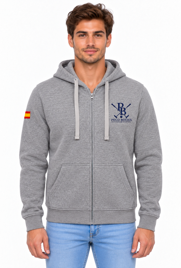 SUDADERA GM CREMALLERA UNISEX SUDUSXAS137