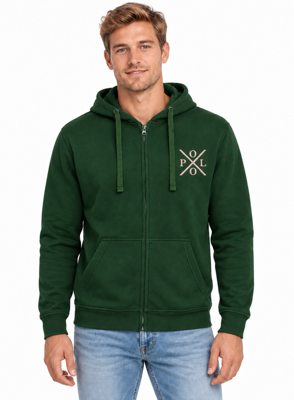 SUDUDADERA UNISEX CREMALLERA Y CAPUCHA SUDUSXBG111