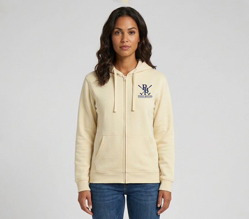 HOODIES BET SEÑORA CREMALLERA UNISEX POLO X BOCHA