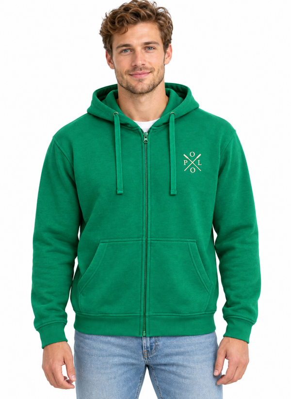 SUDUDADERA UNISEX CREMALLERA Y CAPUCHA SUDUSXKG117